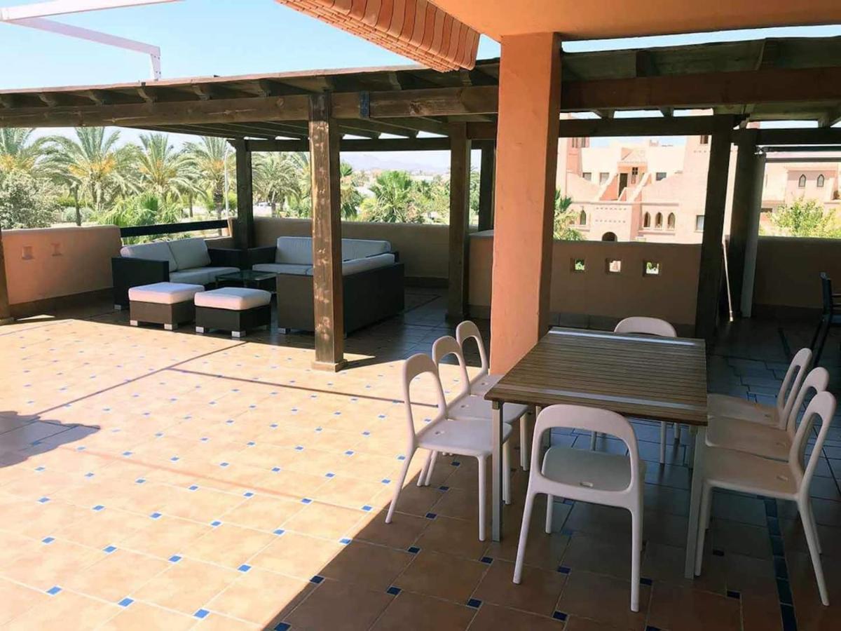 Atico - 3 Dormitorios - Urbanizacion Verazul En Vera Playa - Wifi Fibra 300Mb Perfecto Para Teletrabajo 외부 사진